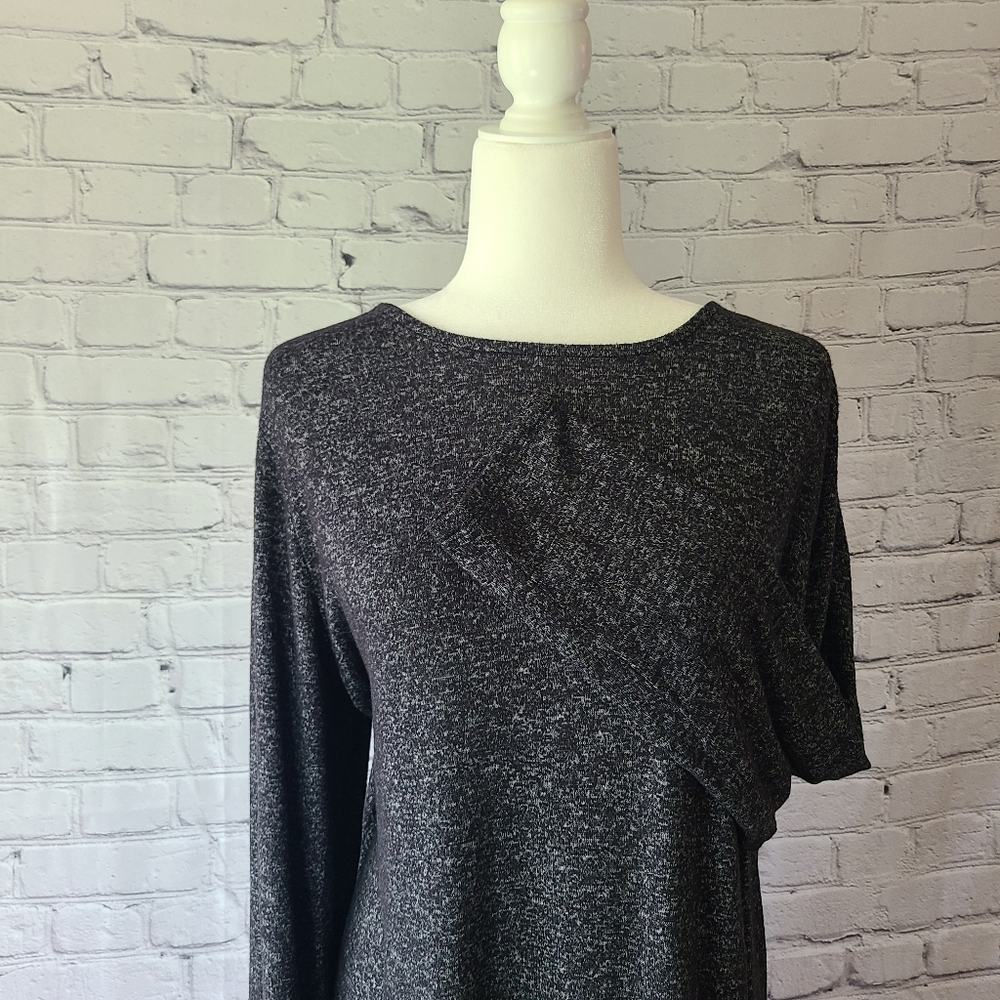 SOFT Stretch Dress, Heathered Gray, Size XL, Old Navy, Like New